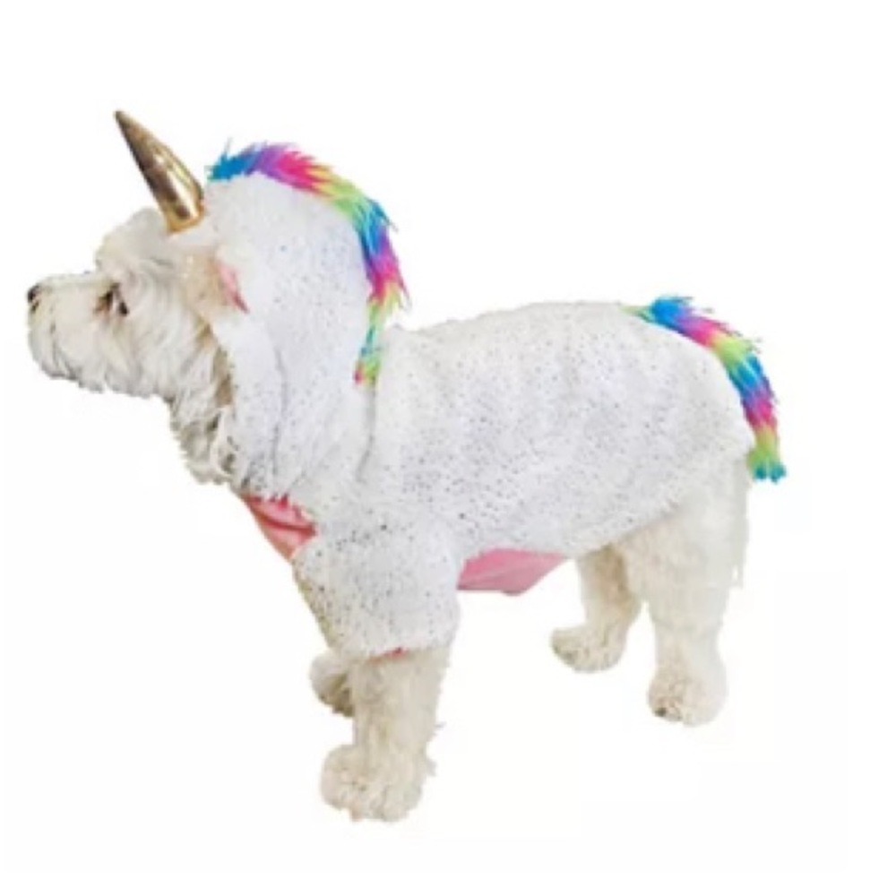 *NWT Unicorn Dog Costume
MEDIUM, White